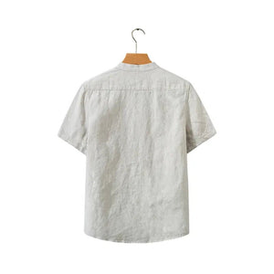 Camisa de Linho Saint Romero Positano - Manga Curta - Saint Romero Brand