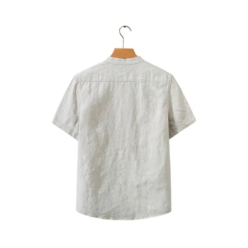 Camisa de Linho Saint Romero Positano - Manga Curta - Saint Romero Brand