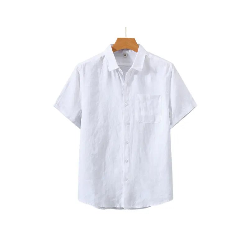 Camisa de Linho Saint Romero Positano - Manga Curta - Saint Romero Brand