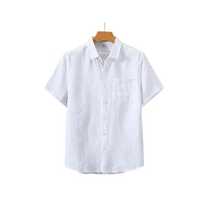 Camisa de Linho Saint Romero Positano - Manga Curta - Saint Romero Brand