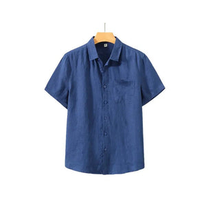 Camisa de Linho Saint Romero Positano - Manga Curta - Saint Romero Brand