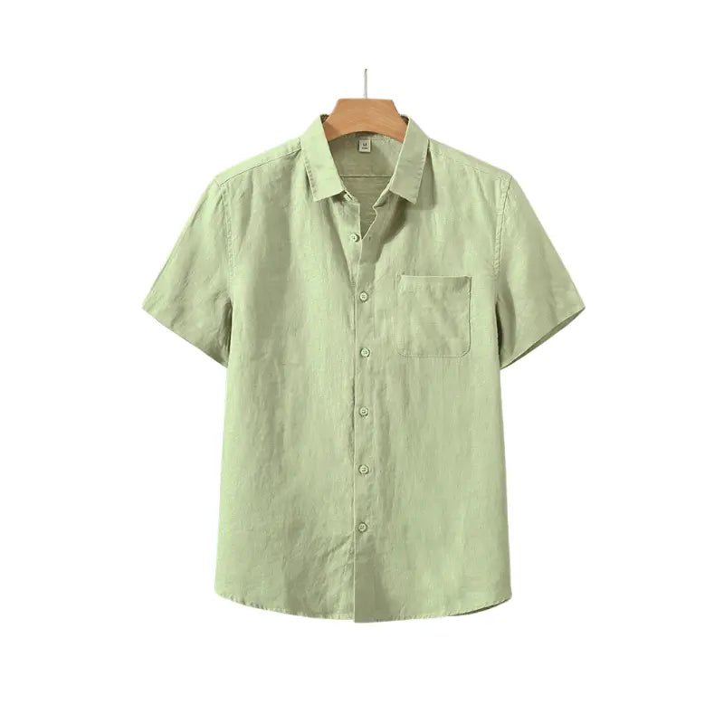 Camisa de Linho Saint Romero Positano - Manga Curta - Saint Romero Brand